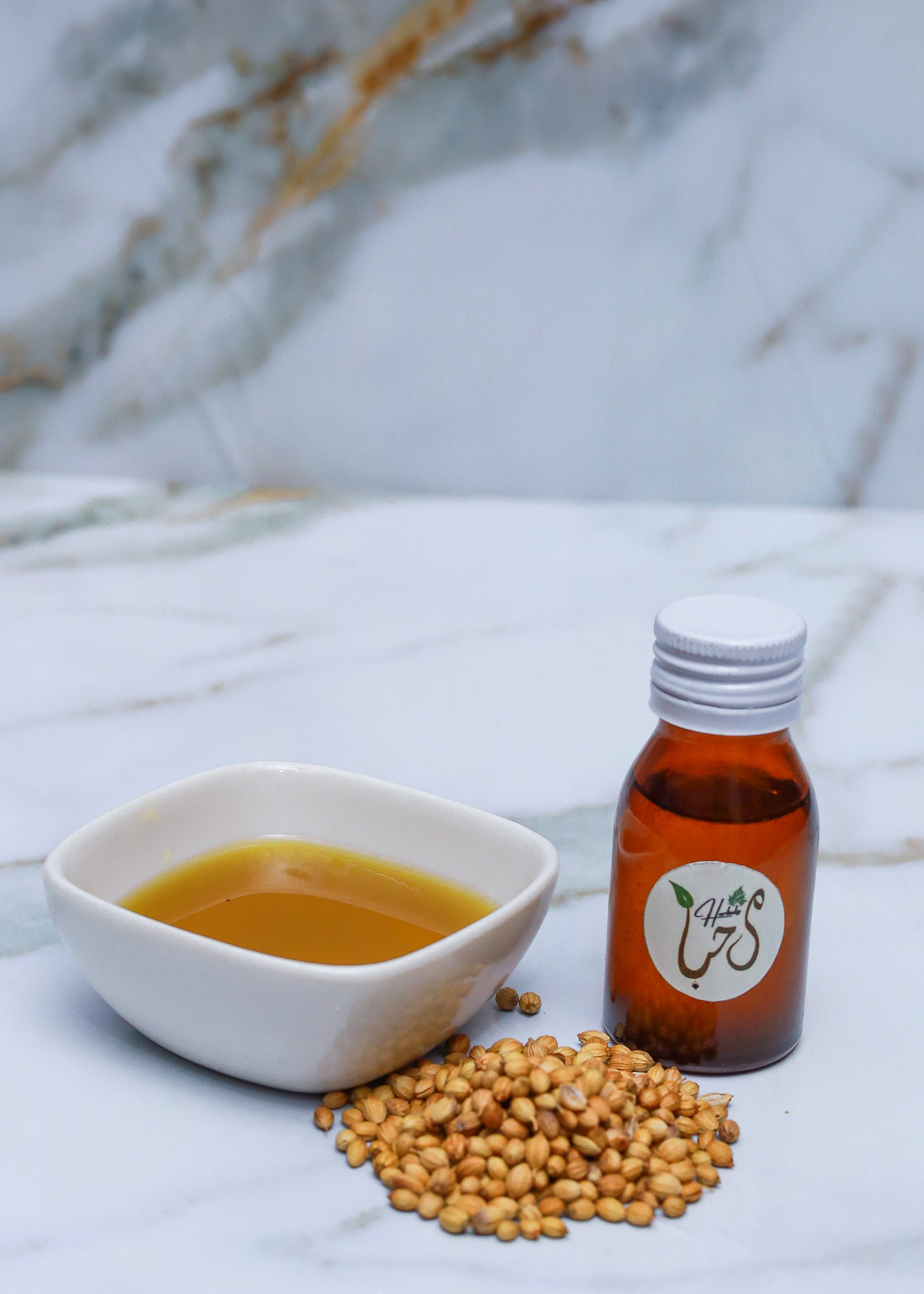 Rogan e Saabit Daniya (Coriander Seeds Oil) - 30 ML